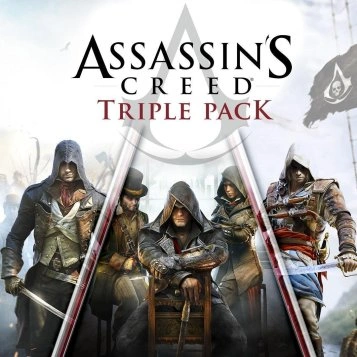 Assassin's Creed Triple Pack: Black Flag, Unity, Syndicate для Xbox