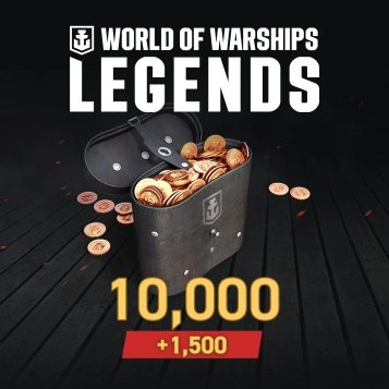 World of Warships: Legends - 11,500 Doubloons для Xbox